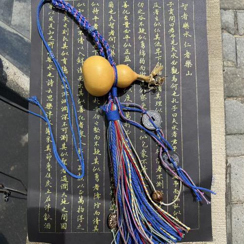 小红书爆款可拆卸葫芦腰绳汉服