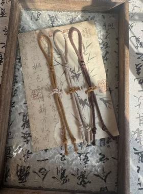 （12.9三根）美拉德色系奶瓶八宝葫芦腰绳小葫芦挂绳可调节包挂