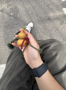 小葫芦防丢绳包挂腰绳福禄挂绳创意挂件车挂小红书爆款复古可调节
