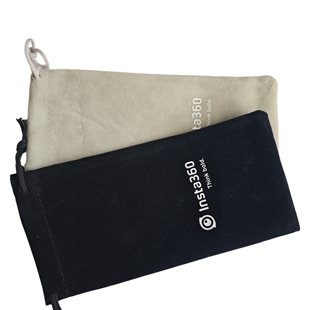 影石Insta360X5/X4/X3相机绒布收纳袋抽拉收紧保护袋防灰尘防蹭花