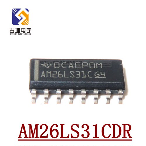 AM26LS31CDR 原装全新收发芯片SOP16 进口AM26LS32ACDR 窄体3.9MM
