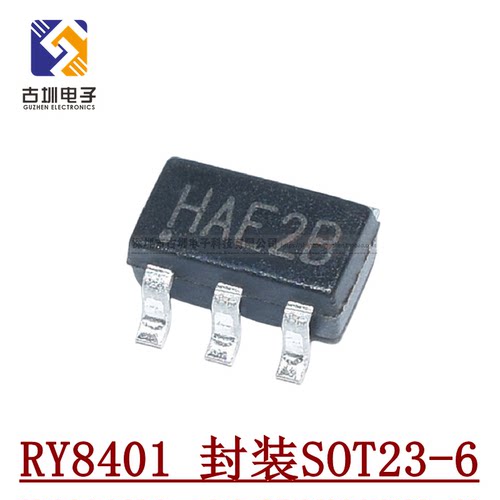 原装正品 RY8401 SOT23-6 DC-DC同步降压稳压器芯片 原包装3K/盘
