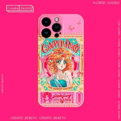 Chappell Roan插排姐Pink Pony Club日式卡通 适用于苹果17小米16华为手机壳硅胶软壳
