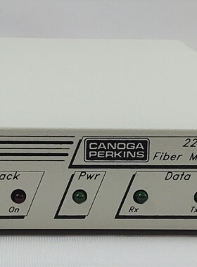 Canoga Perkins 2262S01111 E1T1 Fiber Optic StandAlone Modem