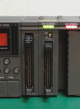 14731 KEYENCE PLC CPU DIRECT W KVU7 KVC32XA KVB16RA KVDA40 K