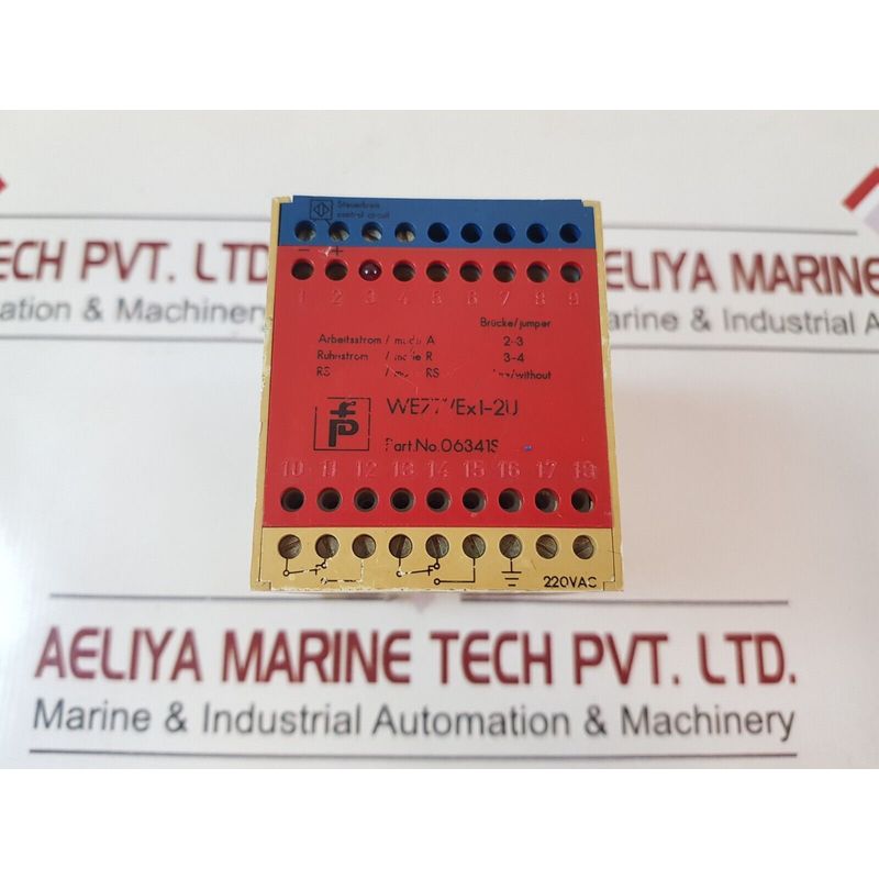 Pepperl+Fuchs WE77/EX1-2U Isolated Switch Amplifier Relay Mo