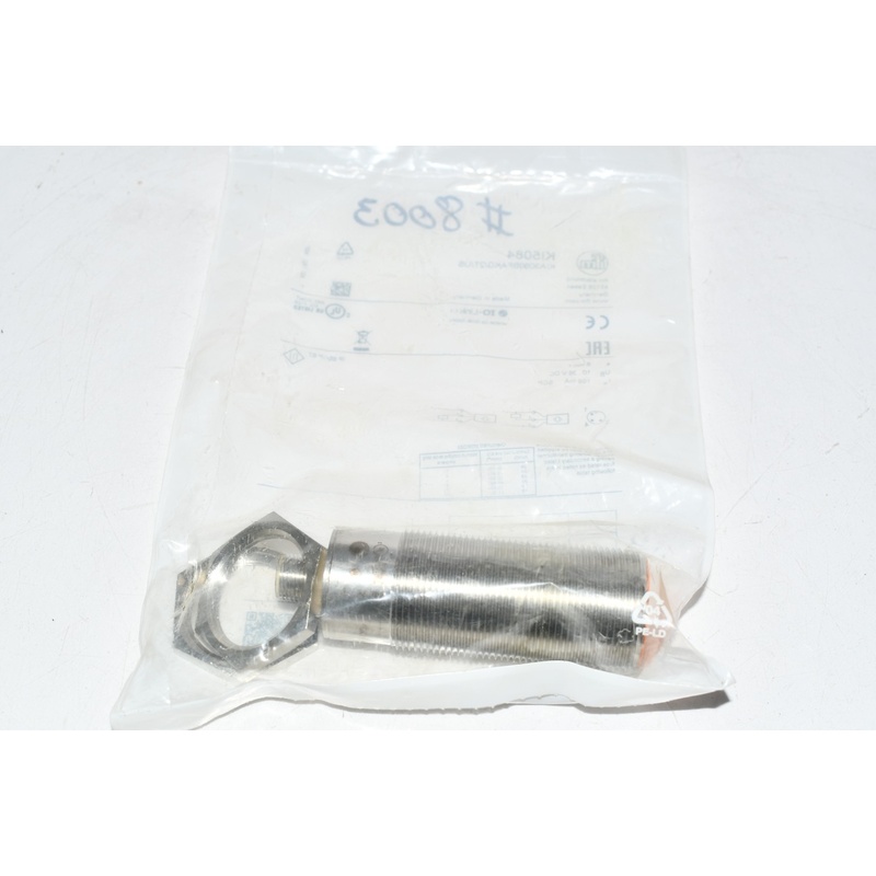 全新 IFM Effector KI5084 圆柱接近传感器:10 至 36V 直流,10 Hz