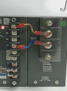 17169 NEMICLAMBDA PS 24V 7.5A INPUT 170265VAC 47440HZ 230330