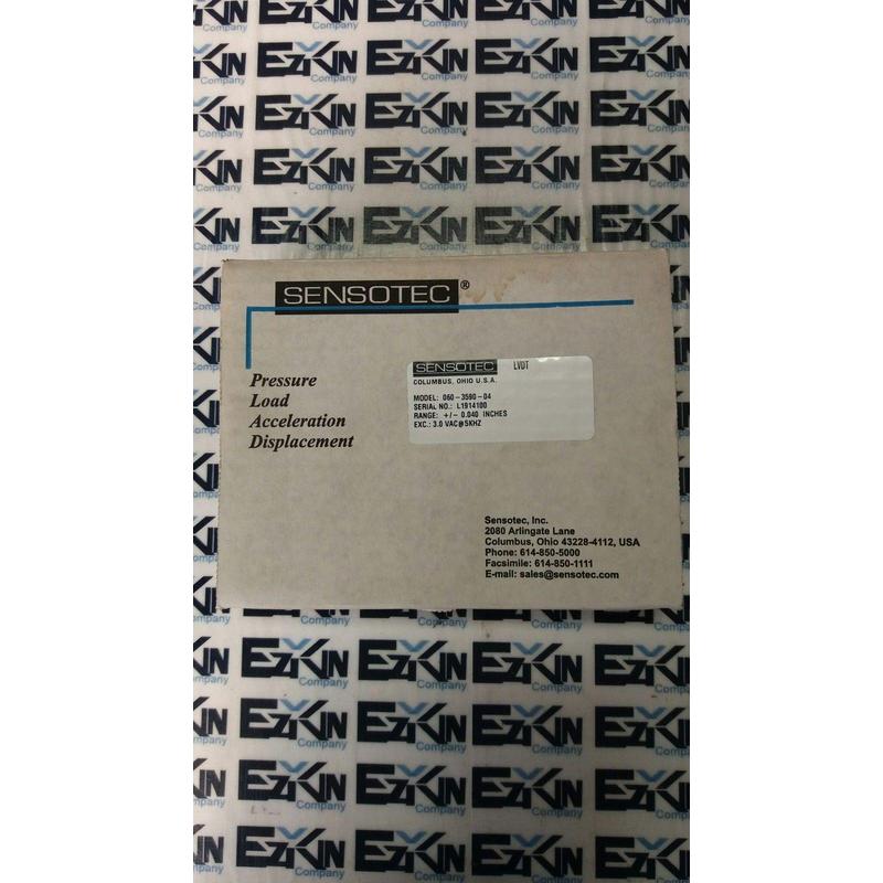 Sensotec 060-3590-04 压力负载加速度位移