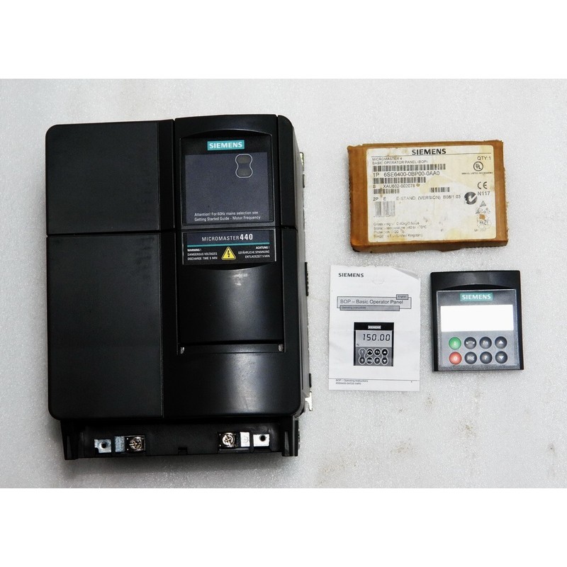 NOS SIEMENS MICROMASTER440 INDUSTRIAL VARIABLE SPEED AC DRIV