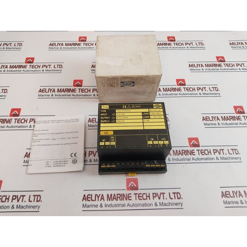 Trasduttore Deif TDG-210DG 407135.30 24VDC