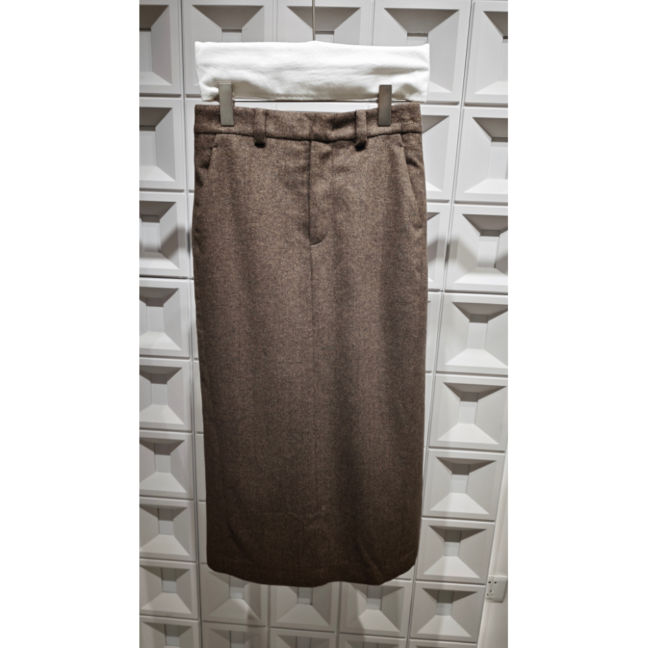 【名尚优品】Q9028 半身裙精纺山羊绒