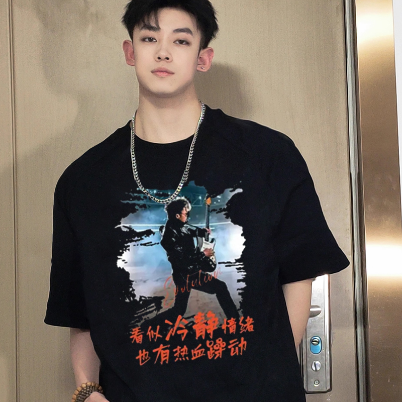 EvolutionNicLive谢霆锋进化演唱会T恤香港站应援周边纯棉短袖服