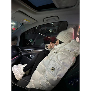 2023秋冬Ardilla新款连帽情侣潮酷面包服时尚运动保暖羽绒服女