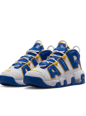 耐克 Nike Air More Uptempo皮蓬大Air白蓝女款篮球鞋 DZ2759-141