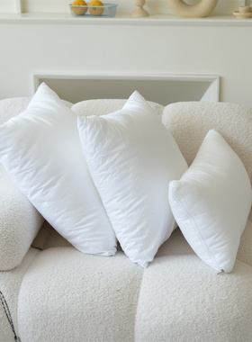 磨毛布抱枕芯 三维pp棉靠垫芯 抱枕腰枕内胆