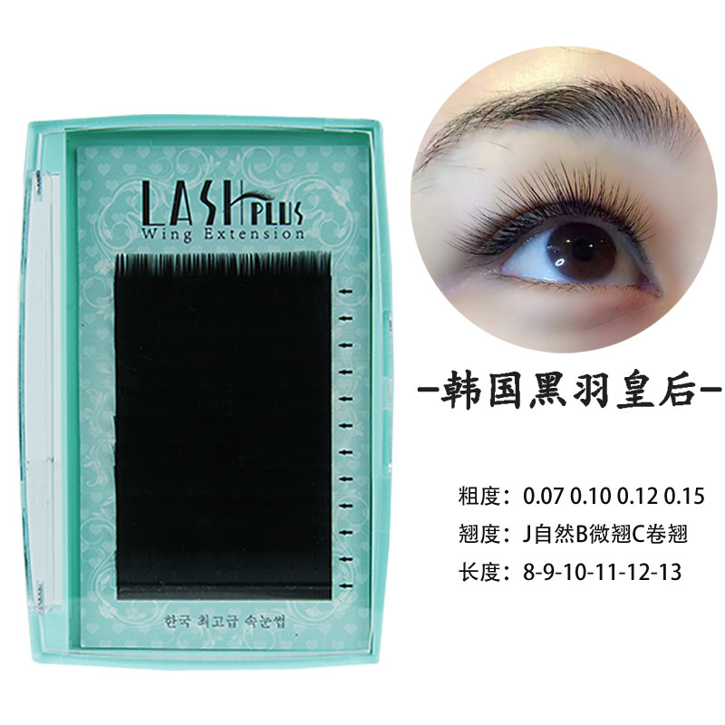LASH PLUS嫁接种睫毛蚕丝单根比真貂毛柔软逼真自然卷翘