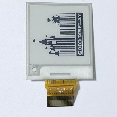 1.54寸 墨水屏/电子纸 WFT0154CZ17 支持局刷