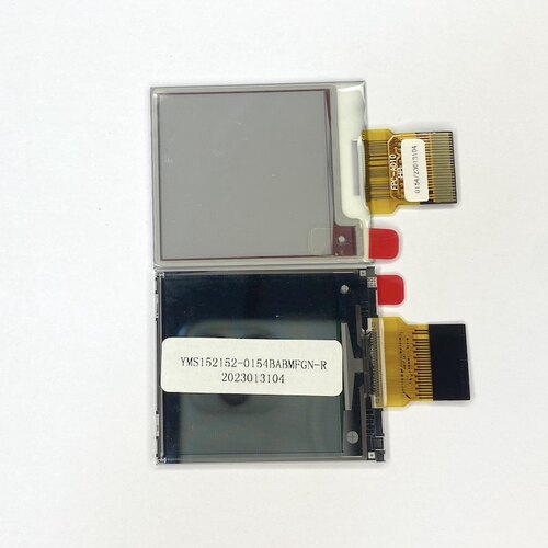 (全新屏) 1.54寸 黑白红三色墨水屏/电子纸 YMS152152