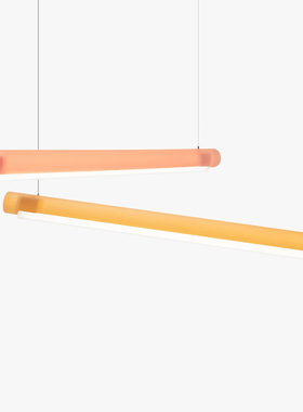 sort英国Established&Sons果冻吊灯一字长条餐厅灯简约AURA LIGHT