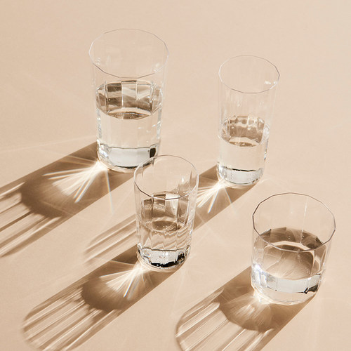 丹麦HAY北欧玻璃杯轻薄透明水杯