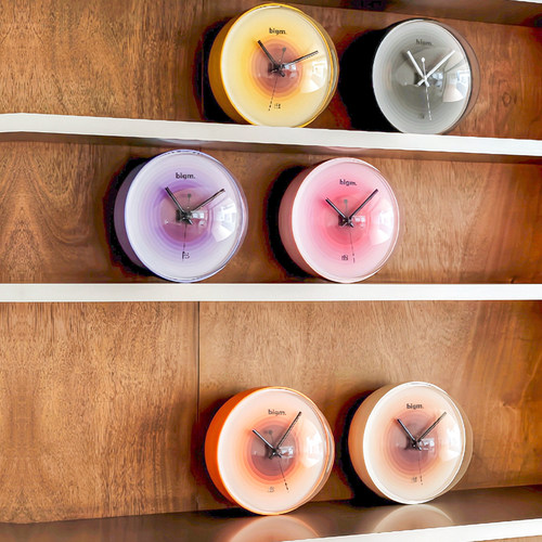 太空泡泡钟创意静音挂钟台面钟