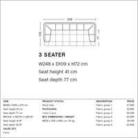 3-местная длину 248 заказано 8-12 месяцев