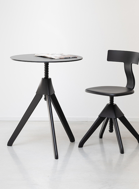 sort意大利MAGIS旋转升降椅现代简约餐椅创意设计靠背办公椅Tuffy