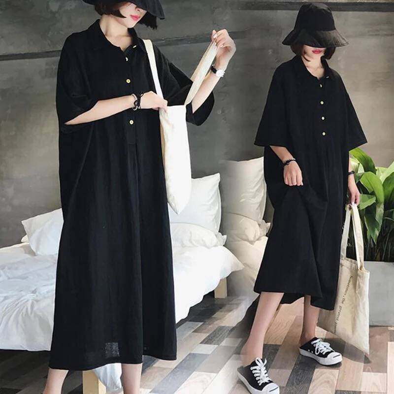 maternity dress summer Dress Korean Edition Large Female models Easy 200 jacket Mid length version Cover the belly shirtin the Maternity/Maternal supplies/Nutrition , Maternity , Dress  category - from Buy2taobao.com to provide professional Taobao agent buy service