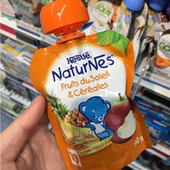 无糖健康 多种谷物混合果泥90g 直播澳洲直邮Nestle 雀巢阳光水果