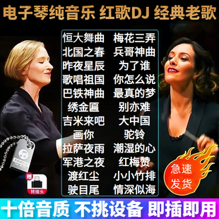 经典 音乐u盘红歌老歌DJ无损优盘CD碟片SD卡tf车载电子琴纯音乐u盆