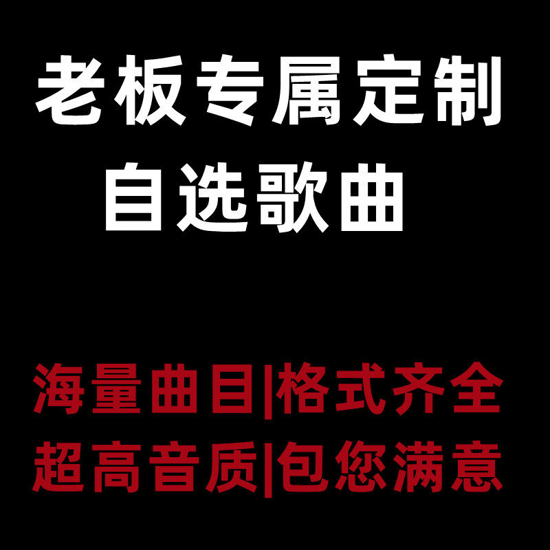 自选车载u盘无损音乐抖音热门劲爆DJ流行歌曲汽车音响优盘内存卡