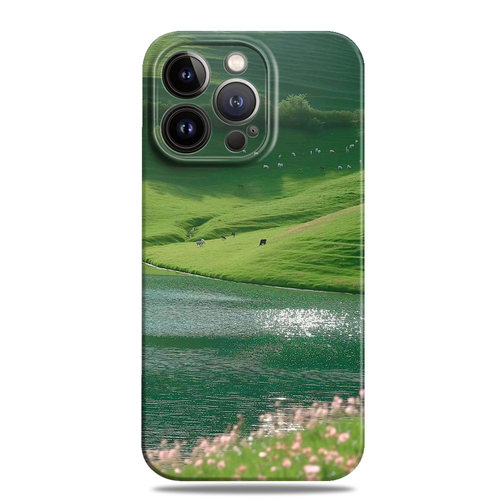 小清新创意风景画手机壳ins风