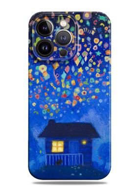 蓝色小屋梦幻星空治愈菲林二合一磁吸手机壳适用苹果17iphone16promax小米1715华为nova14mate80一加oppovivo