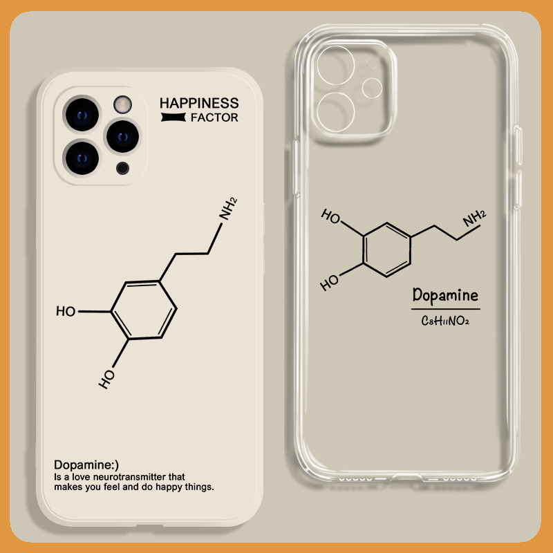 多巴胺化学方程式适用苹果14promax手机壳13情侣12小米11ultra华为