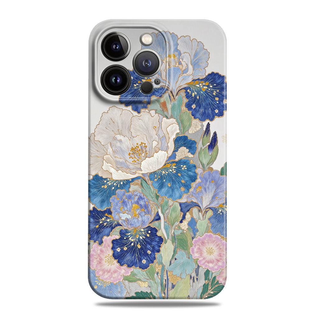 繁花似锦新中式国潮手机壳全包