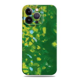 绿荫成林清新复古文艺适用苹果16promax手机壳15小米14华为mate60菲林p70荣耀200艺术nova13一加oppo全包vivo