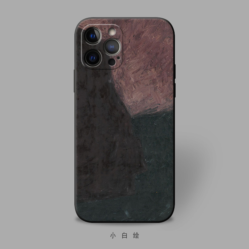 欧式复古抽象油画艺术手机壳