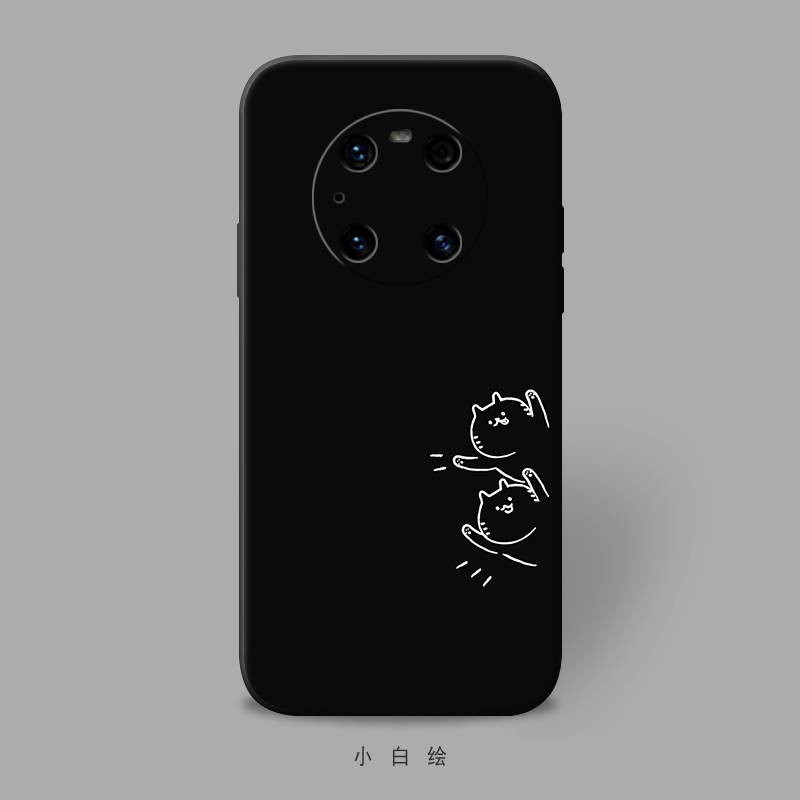 简约适用华为猫咪可爱风手机壳