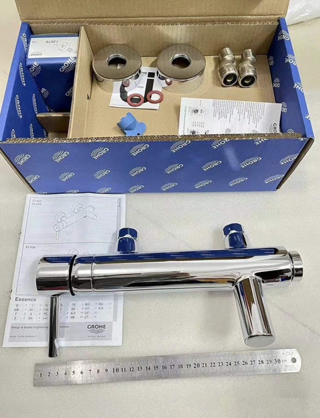 GROHE/高仪33624000/33624浴缸淋浴龙头 带下出水口 非恒温