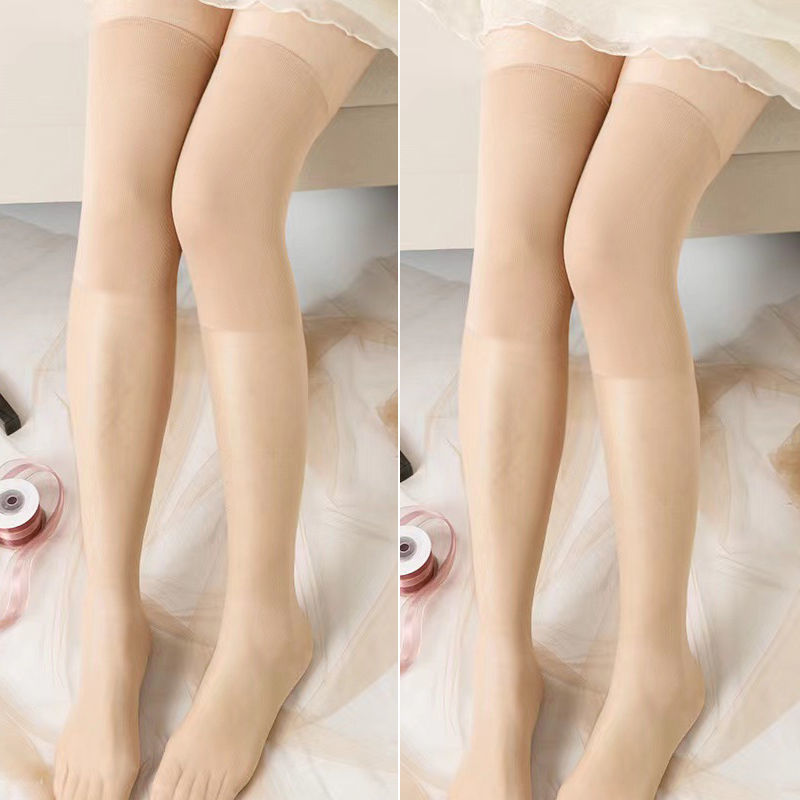 空调房过膝丝袜女夏季薄款保暖