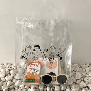 涂鸦PVC夏日透明果冻包