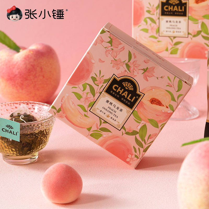 茶里蜜桃乌龙茶伴手礼配件