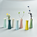 马卡龙花插 摆件陶瓷水培创意简约小花瓶家居装 饰品花器桌面