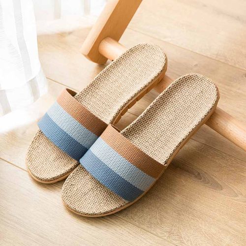 2025新款夏季外穿亚麻拖鞋