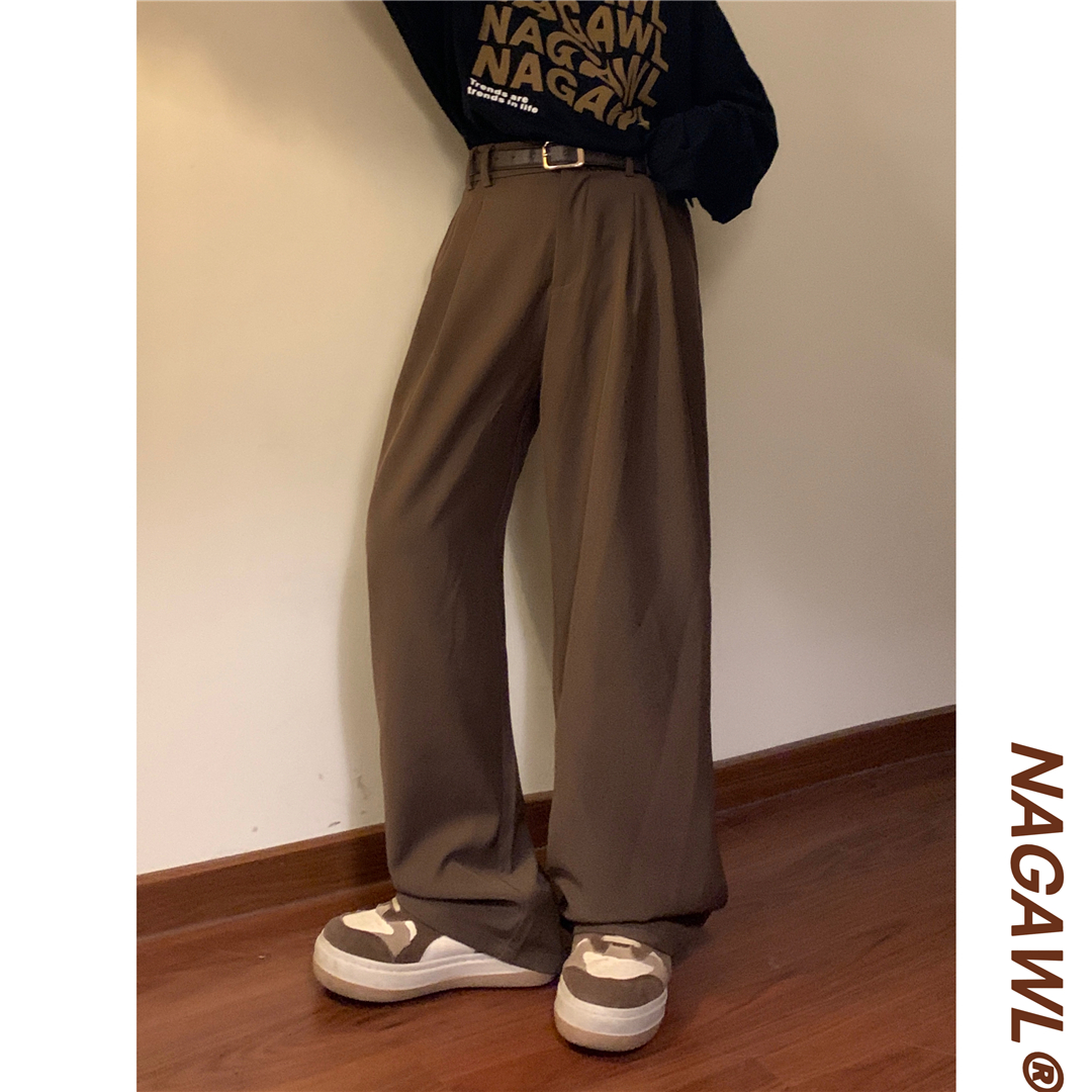 nagawl长裤宽松休闲裤