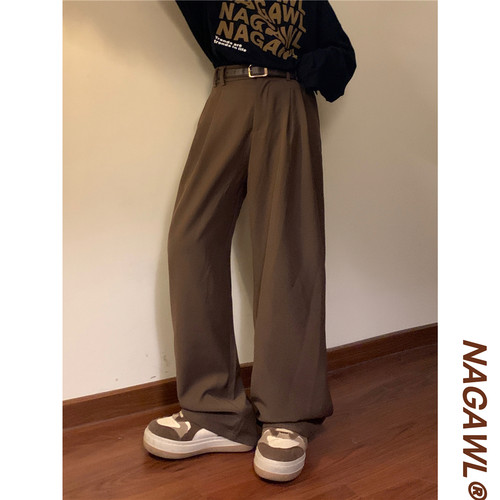 nagawl长裤宽松休闲裤