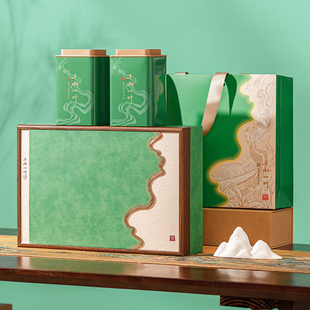 2025新款茶叶绿茶礼盒空盒子红白茶龙井包装盒空礼盒装礼品盒订制