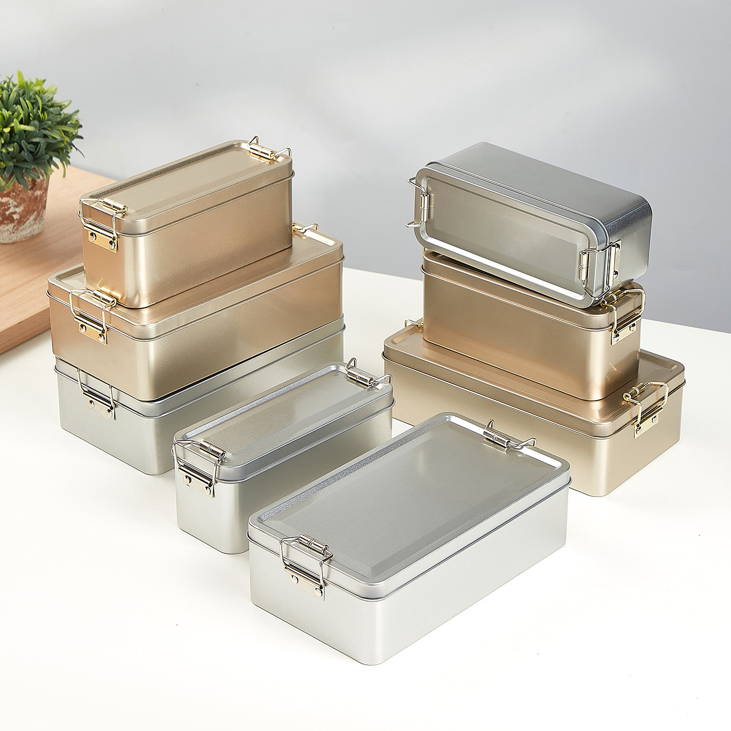 凤梨酥铁盒子马口铁盒饼干包装盒铁盒子长方形小铁盒收纳空盒定制,包装,马口铁盒,淘宝优惠券,粉丝福利购,淘宝优惠卷