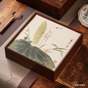 茶饼包装盒普洱茶礼盒空盒收纳盒寿眉冰岛福鼎白茶饼空礼盒子定制